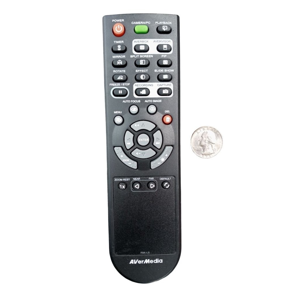 Avermedia Projector Remote Control RM-LS Original Wireless Tested Works - Picture 4 of 4